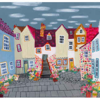White Horse Close & Summer Pots