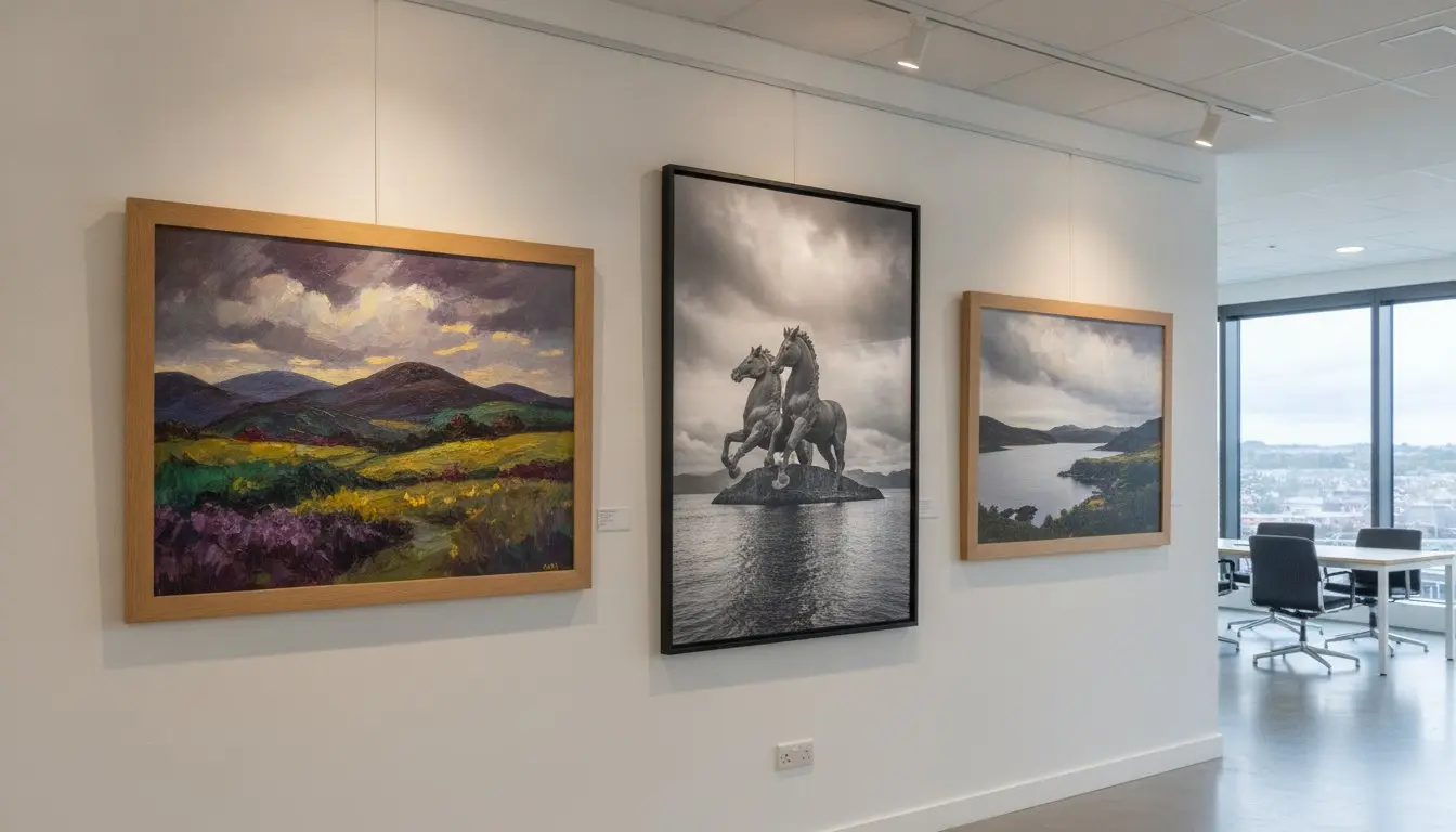Art for Commercial Properties: Bespoke Curation Guide