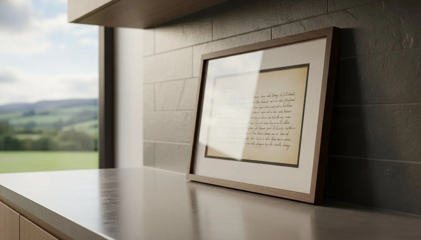 Framing a Family Recipe for the Kitchen: The Ultimate Heritage Guide