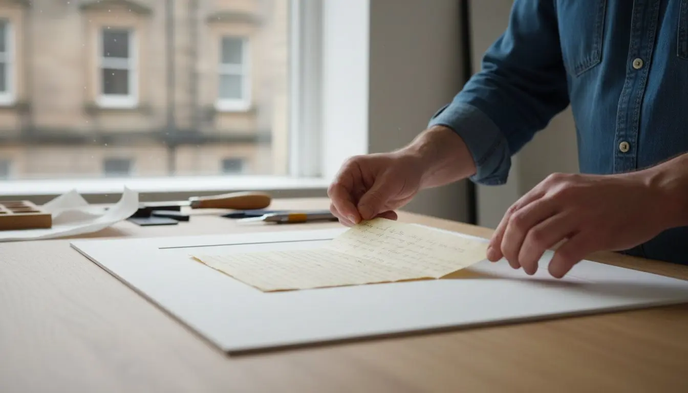 How to Frame a Delicate Document: A Guide to Professional Preservation