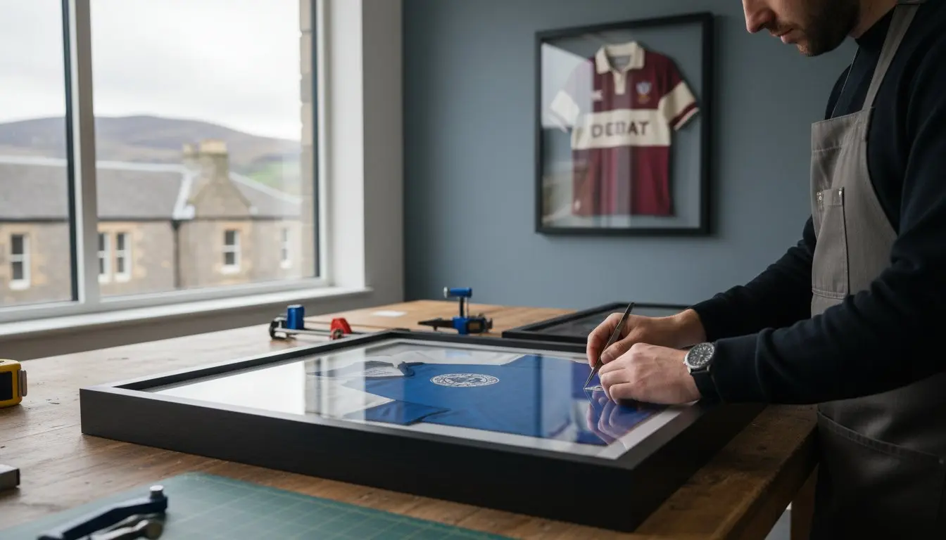 Framing a Sports Jersey in the UK: The Professional Gallery Guide