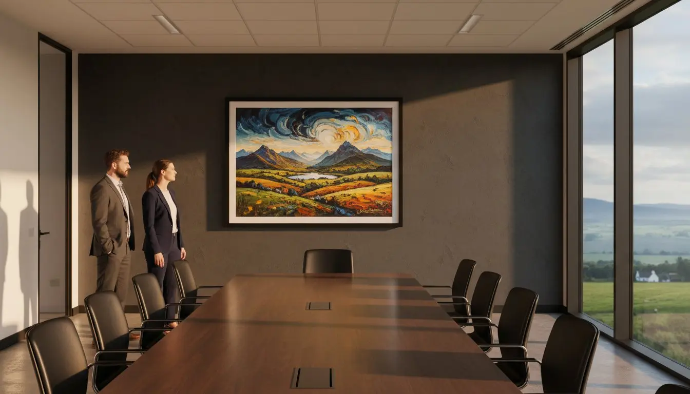 Art for Professional Services Firms: Elevating Your Workspace with First4Frames Gallery