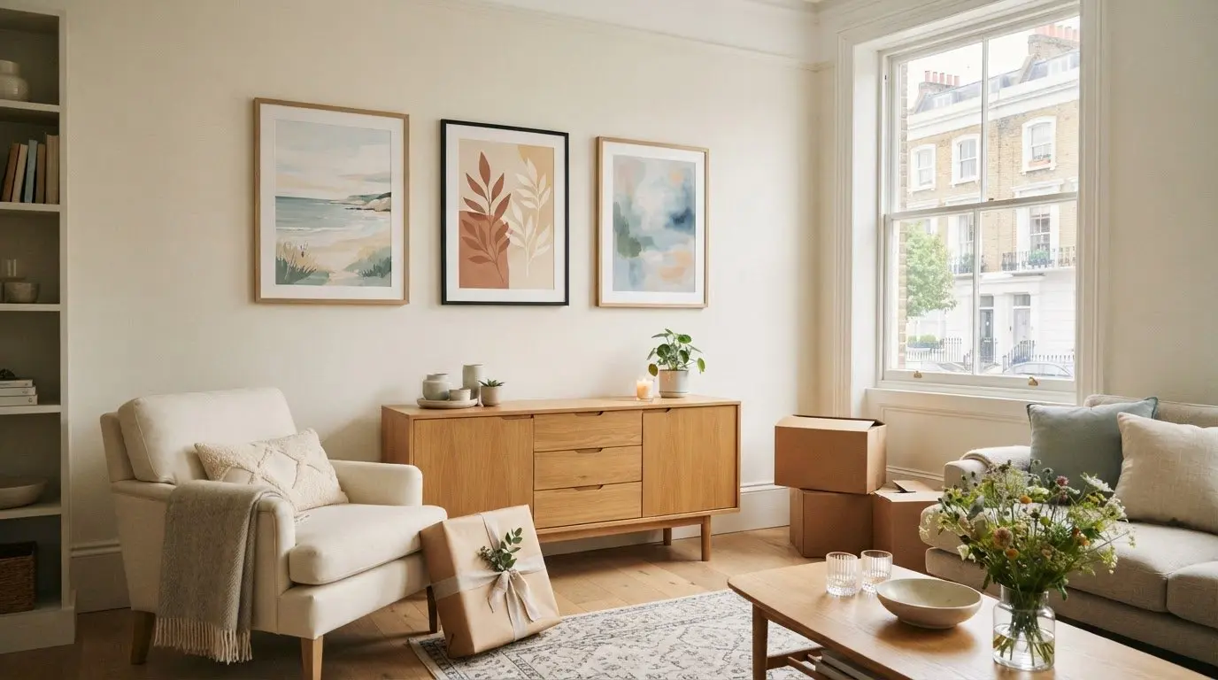 Framed Art Prints as Housewarming Presents for a New Home