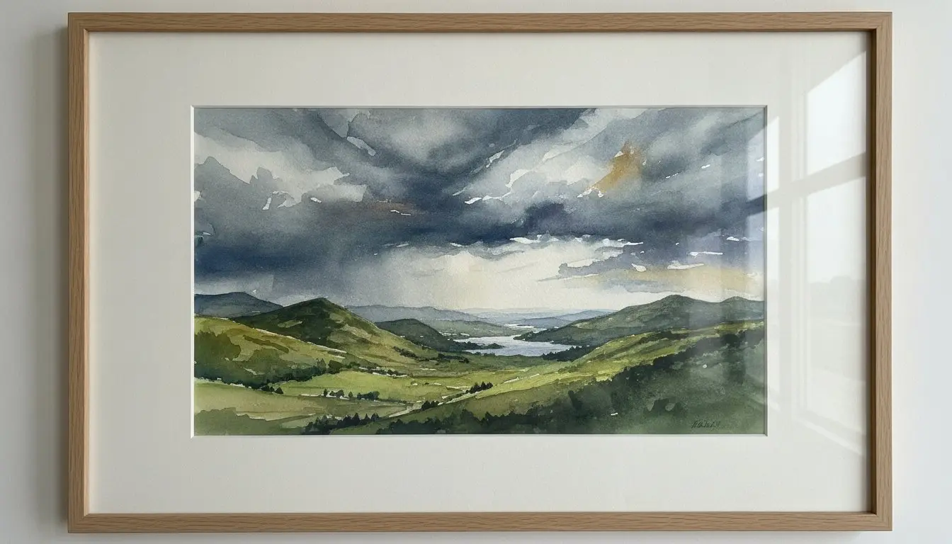 Framing Watercolour Paintings: The Professional Guide to Preservation and Style