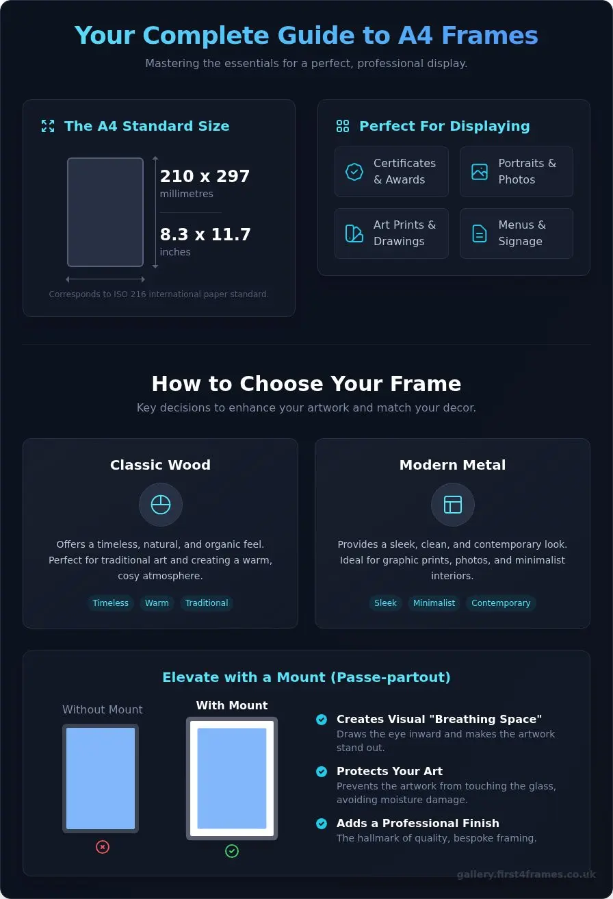 A4 Frames: The Ultimate Guide to Choosing and Styling