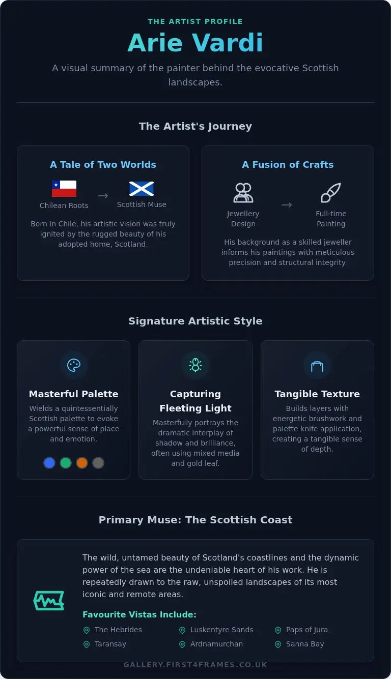 Arie Vardi: The Artist Capturing the Soul of Scotland