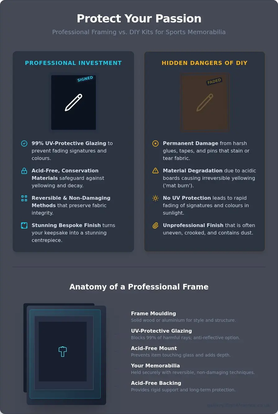 Framing Sports Shirts and Memorabilia: The Ultimate Guide to Preserving Your Treasures