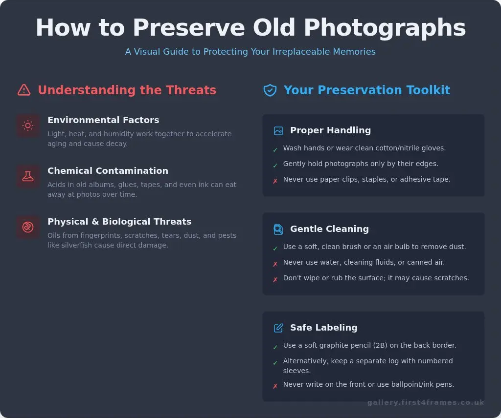 How to Preserve Old Photographs: A Complete Guide for Cherished Memories