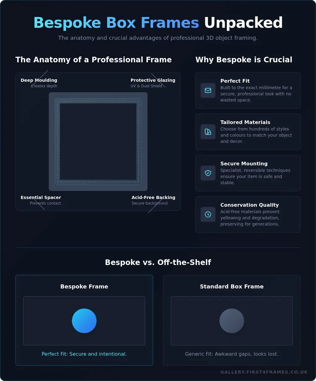 Bespoke Box Frames for 3D Objects: A Complete Guide