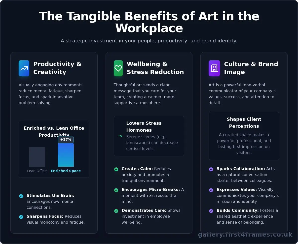 The Benefits of Art in the Workplace: A Guide for Modern Businesses