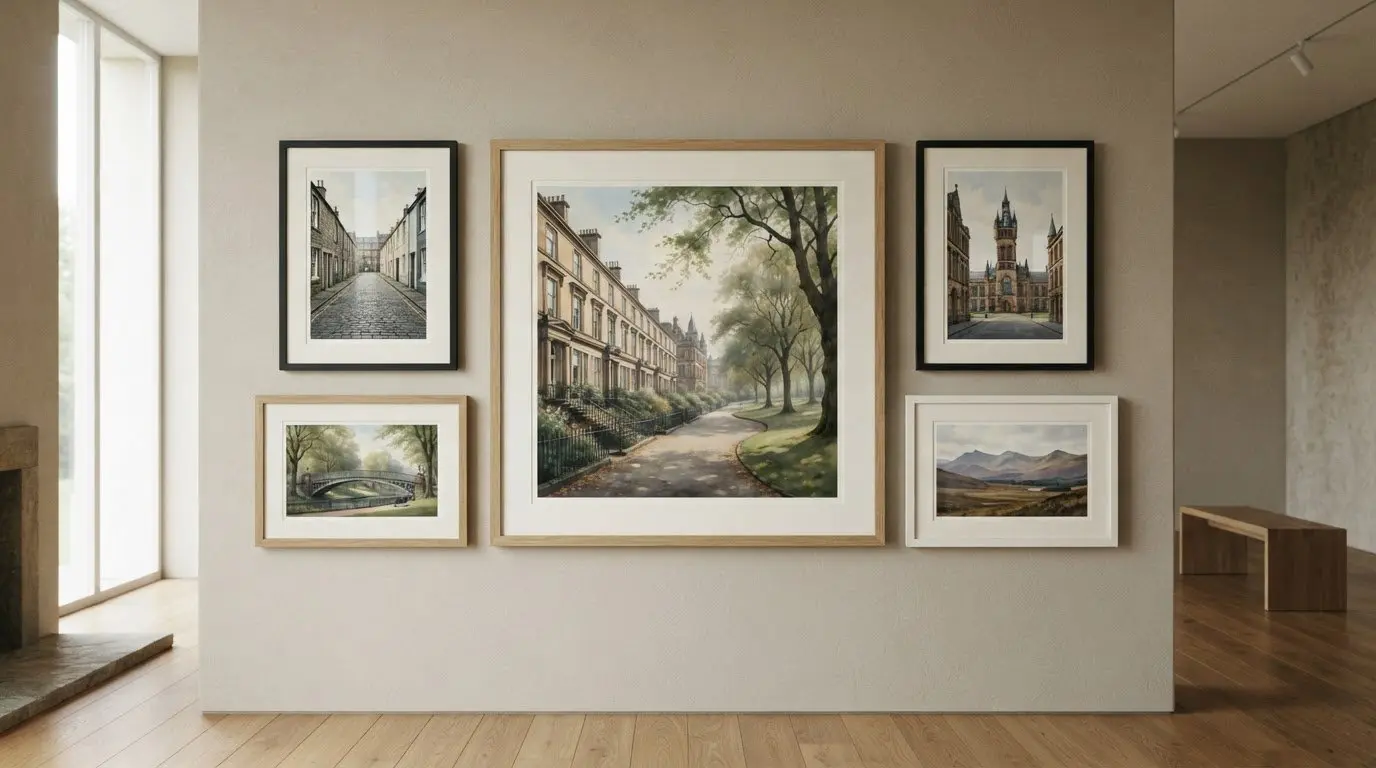 Glasgow West End Prints: How to Choose Art That Feels Like Home