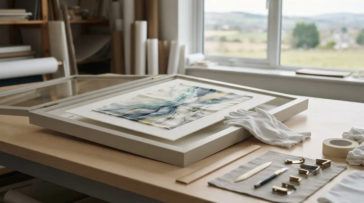 How to Frame a Silk Painting: A Careful Step-by-Step Guide