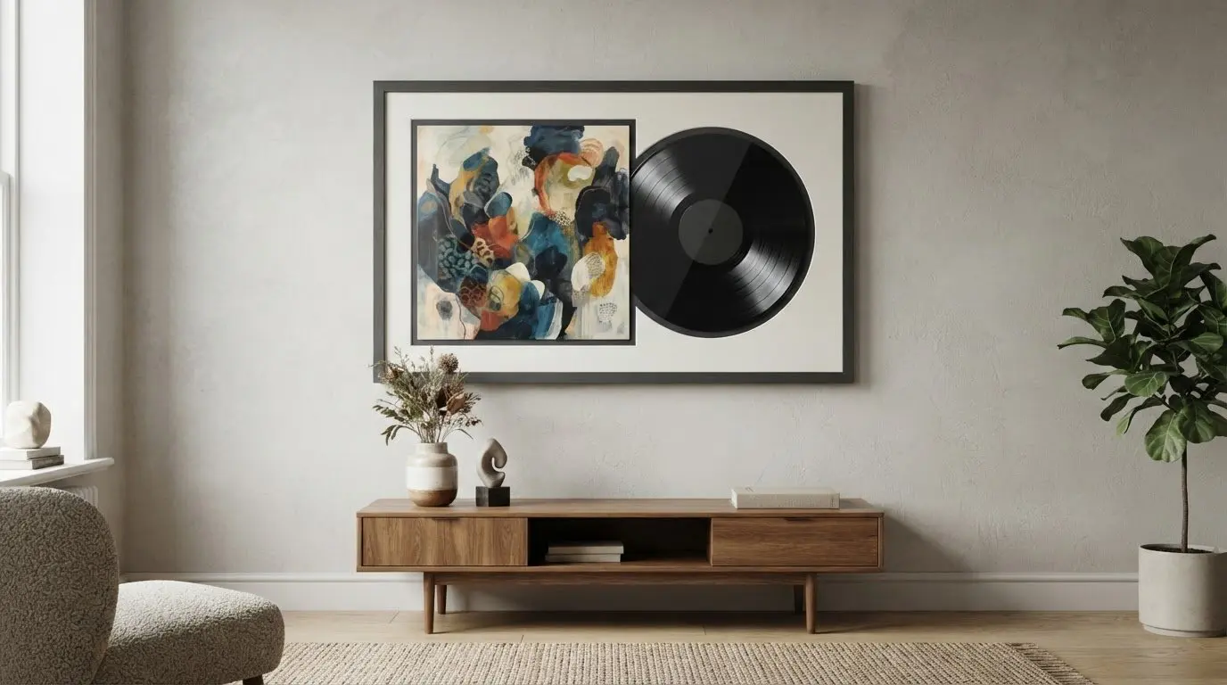 How to Frame a Vinyl Record Cover for Display