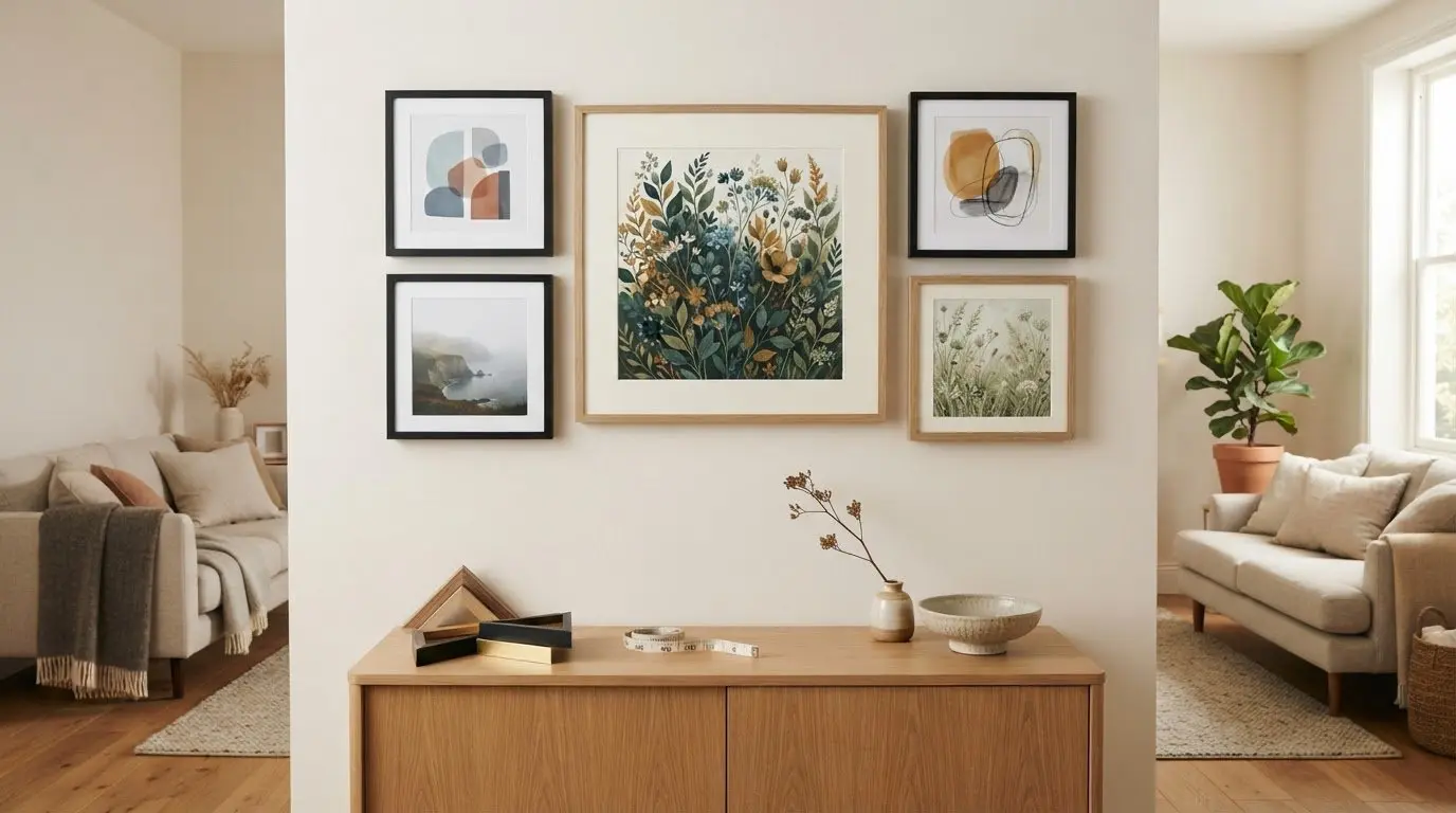 Square Art Prints for UK Walls: Sizes, Prices and Ordering